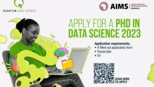 Quantum Leap Africa PhD Scholarship In Data Science For Africans 2023