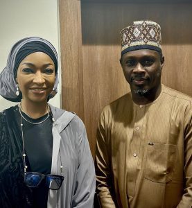 Ali Nuhu Meets with Minister of Arts, Culture and Creative Economy to Discuss Ways to Boost the Industry